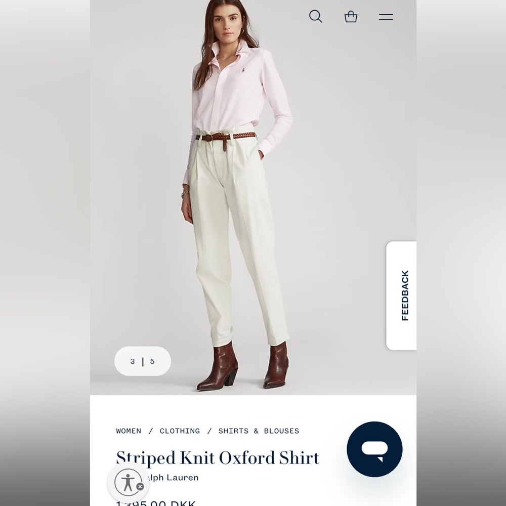 Ralph Lauren Pink Button Down Shirt - Picture 6 of 14